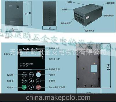 深川SVF-EV-G5.5/7.5T4B变频器 高性能矢量控制的通用动力核心